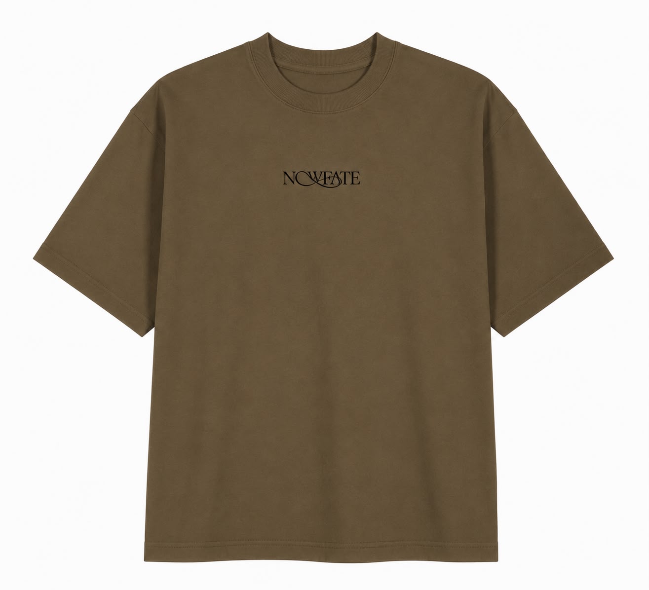 NOWFATE Essential Tee Brown